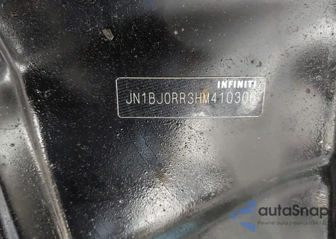 2017 Infiniti Qx50 from USA, damaged, VIN JN1BJ0RR3HM410306